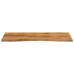 Dessus de bureau avec courbe 110x60x2,5 cm manguier massif brut 559424559424
