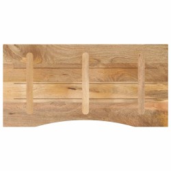 Dessus de bureau avec courbe 140x60x2,5 cm manguier massif brut 559426559426