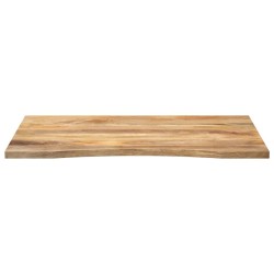 Dessus de bureau avec courbe 110x80x2,5 cm manguier massif brut 559427559427