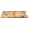 Dessus de bureau avec courbe 110x80x2,5 cm manguier massif brut 559427559427