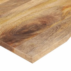Dessus de bureau avec courbe 110x80x2,5 cm manguier massif brut 559427559427