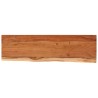 Dessus de table 120x40x2,5 cm rectangulaire bois massif acacia 559430559430