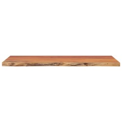 Dessus de table 80x40x2,5 cm rectangulaire bois massif acacia 559435559435