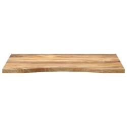 Dessus de bureau avec courbe 100x60x2,5 cm manguier massif brut 559437559437