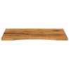 Dessus de bureau avec courbe 100x50x2,5 cm manguier massif brut 559439559439
