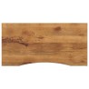 Dessus de bureau avec courbe 110x50x2,5 cm manguier massif brut 559440559440