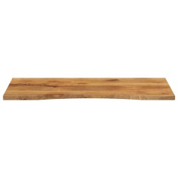Dessus de bureau avec courbe 110x50x2,5 cm manguier massif brut 559440559440