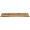 Dessus de bureau avec courbe 110x50x2,5 cm manguier massif brut 559440559440