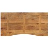 Dessus de bureau avec courbe 110x50x2,5 cm manguier massif brut 559440559440
