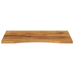 Dessus de bureau avec courbe 80x60x2,5 cm manguier massif brut 559444559444