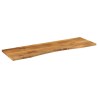 Dessus de bureau avec courbe 160x50x2,5 cm manguier massif brut 559446559446