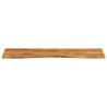 Dessus de bureau avec courbe 160x50x2,5 cm manguier massif brut 559446559446