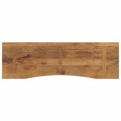 Dessus de bureau avec courbe 160x50x2,5 cm manguier massif brut 559446559446