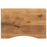 Dessus de bureau avec courbe 100x60x2,5 cm manguier massif brut 559447559447