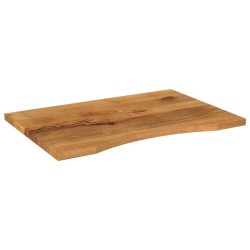 Dessus de bureau avec courbe 100x60x2,5 cm manguier massif brut 559447559447