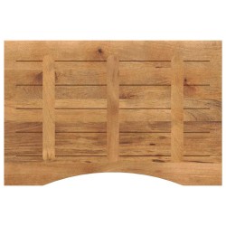 Dessus de bureau avec courbe 80x50x2,5 cm manguier massif brut 559448559448