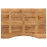 Dessus de bureau avec courbe 80x50x2,5 cm manguier massif brut 559448559448