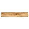 Dessus de table 90x30x2,5 cm bord vif bois massif manguier brut 559451559451