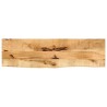 Dessus de table 100x30x2,5cm bord vif bois massif manguier brut 559452559452