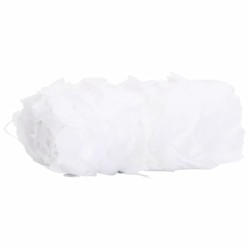 Filet de camouflage avec sac de rangement 809x207 cm blanc 559474559474