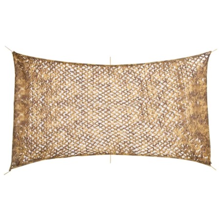 Filet de camouflage avec sac de rangement 506x279 cm sable 559478559478