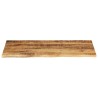 Dessus de table 120x60x2,5cm bord vif bois massif manguier brut 559518559518