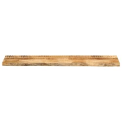 Dessus de table 160x40x2,5cm bord vif bois massif manguier brut 559520559520