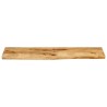 Dessus de table 100x20x2,5cm bord vif bois massif manguier brut 559533559533
