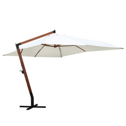 Parasol 300 x 400 cm Blanc 559542559542