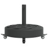 Base de parasol avec roues pour mâts Ø38 / 48 mm 27 kg rond 559544559544