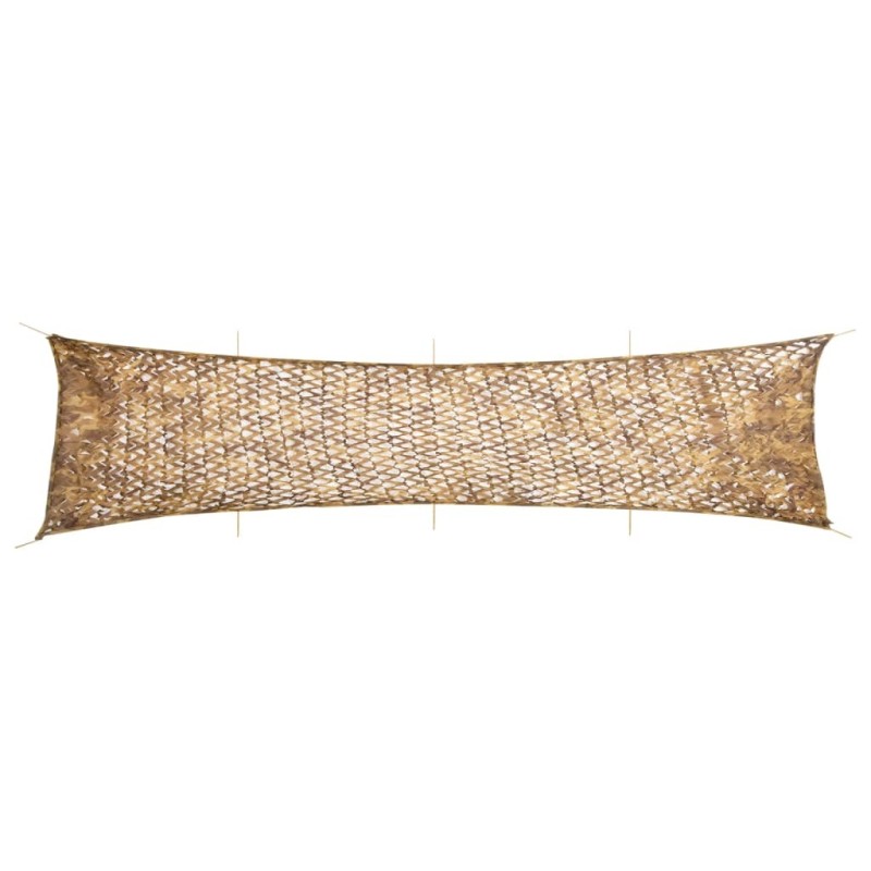 Filet de camouflage avec sac de rangement 809x207 cm sable 559546559546