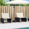 Base de parasol avec roues pour mâts Ø38 / 48 mm 27 kg rond 559550559550