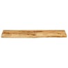 Dessus de table 100x40x2,5cm bord vif bois massif manguier brut 559555559555
