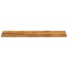 Dessus de table 100x20x3,8cm rectangulaire bois massif manguier 559560559560
