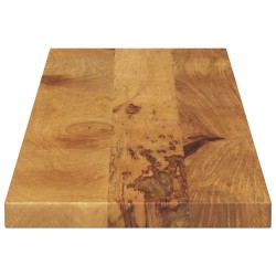 Dessus de table 100x20x3,8cm rectangulaire bois massif manguier 559560559560