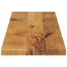 Dessus de table 100x20x3,8cm rectangulaire bois massif manguier 559560559560