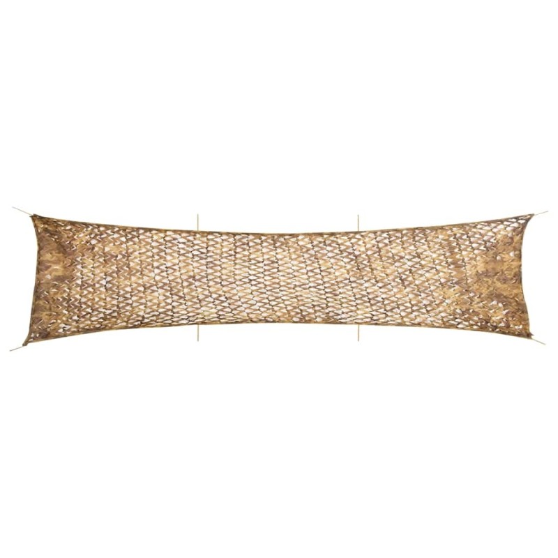 Filet de camouflage avec sac de rangement 613x138 cm sable 559561559561