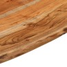 Comptoir de salle de bain 60x60x2,5 cm carré bois massif acacia 559566559566