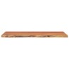 Comptoir de salle de bain 120x60x2,5 cm rectangulaire acacia 559567559567