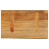 Dessus de table à bord vivant 50x40x2,5 cm bois massif manguier 559575559575