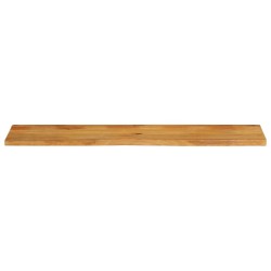 Dessus de table à bord vivant 180x30x2,5cm bois massif manguier 559577559577