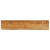 Dessus de table à bord vivant 180x30x2,5cm bois massif manguier 559577559577
