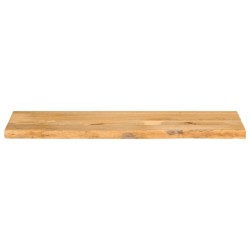 Dessus de table à bord vivant 110x40x3,8cm bois massif manguier 559591559591