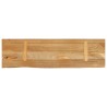 Dessus de table à bord vivant 110x40x3,8cm bois massif manguier 559591559591