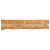 Dessus de table à bord vivant 160x40x2,5cm bois massif manguier 559603559603