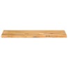 Dessus de table à bord vivant 110x40x2,5cm bois massif manguier 559604559604