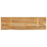 Dessus de table à bord vivant 110x40x2,5cm bois massif manguier 559604559604