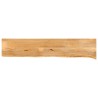 Dessus de table à bord vivant 180x40x2,5cm bois massif manguier 559608559608