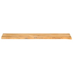 Dessus de table à bord vivant 180x40x2,5cm bois massif manguier 559608559608
