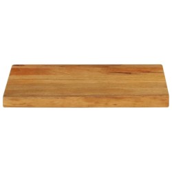 Dessus de table à bord vivant 60x30x2,5 cm bois massif manguier 559611559611